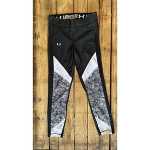 Under Armour Compression Leggings Medium Colorblock Mesh